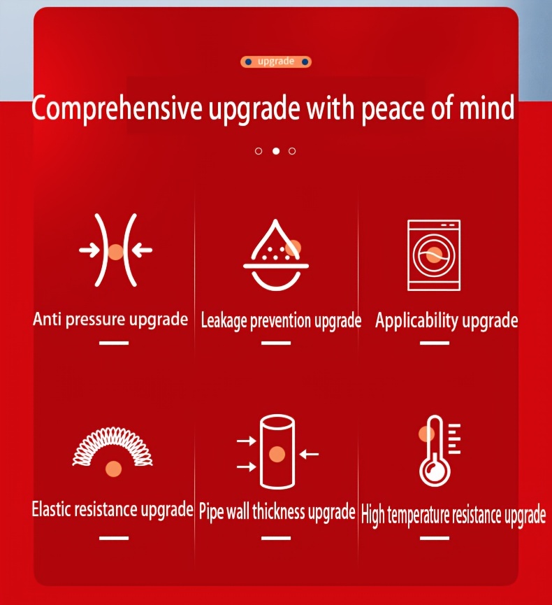 1pc Fully Automatic Drum Washing Machine Drainage Pipe Upper Drainage