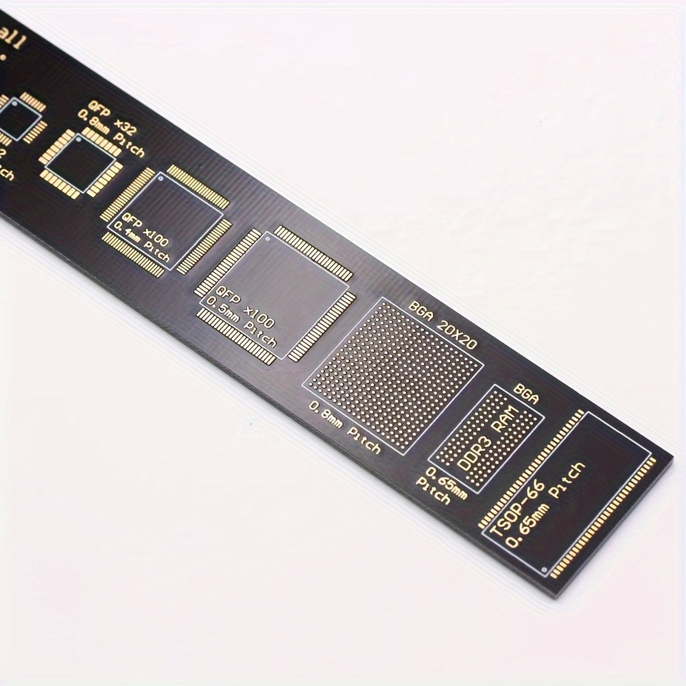 Pcb Ruler Engineering Ruler C White Multifunctional Ruler Pcb Package Unit  Ruler Suitable For Engineers/electronics Enthusiasts/technicians/diy - Temu
