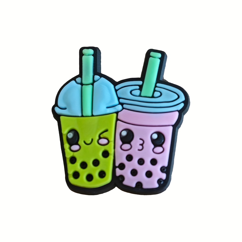 Boba Croc Charms 