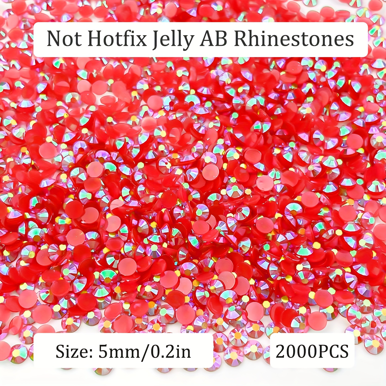 Flatback Rhinestones Red White Green Multicolor Rhinestones - Temu