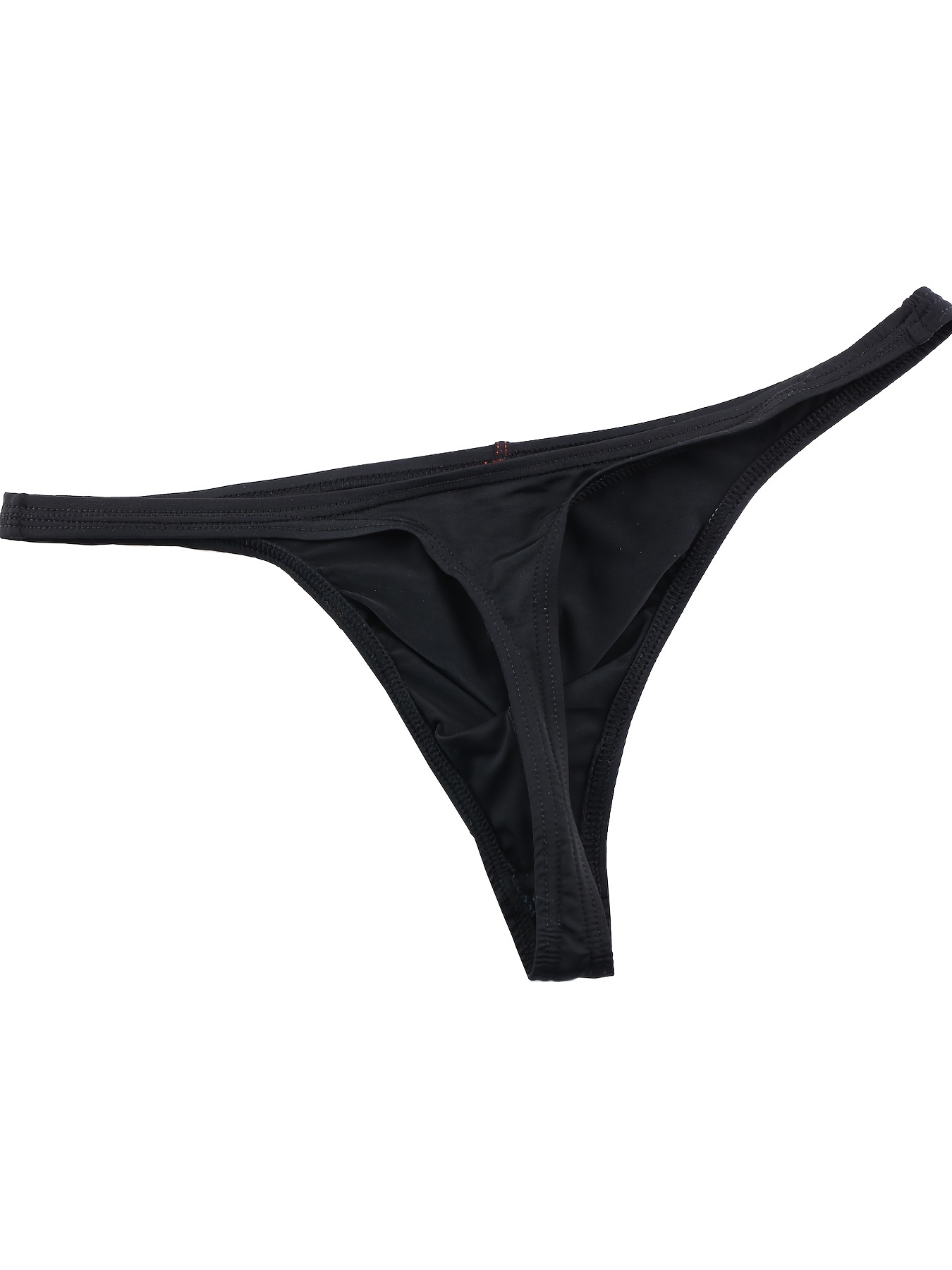 Men's Low Waist Thongs G strings Butt Reveal Underwear - Temu