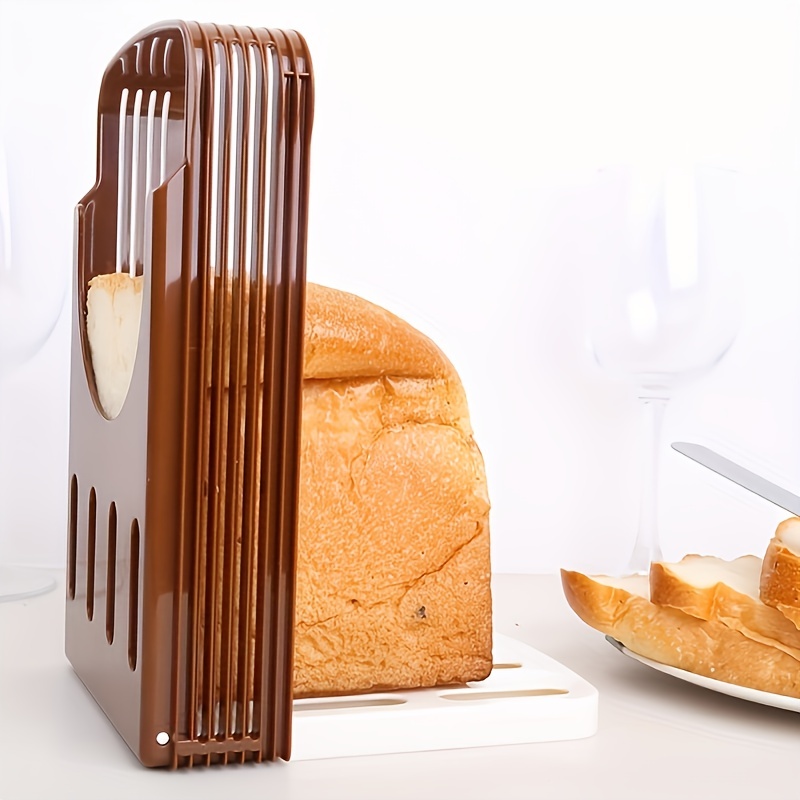Guida per il taglio del pane regolabile supporto per affettatrice  pieghevole per Toast strumento per affettare fai da te fatto in casa  accessori da forno gadget da cucina - AliExpress