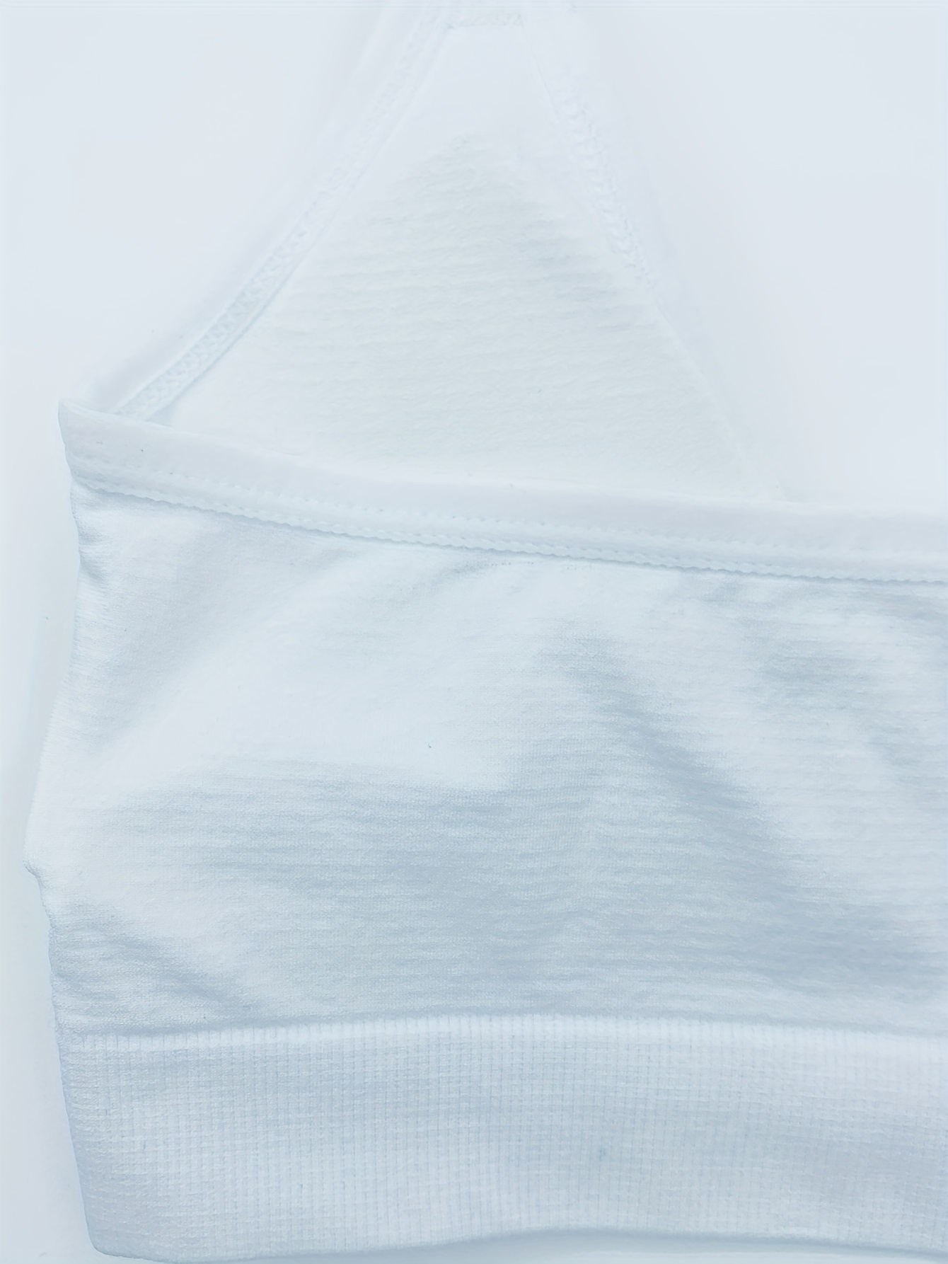 Comfortable Stylish white plain cotton bra Deals 