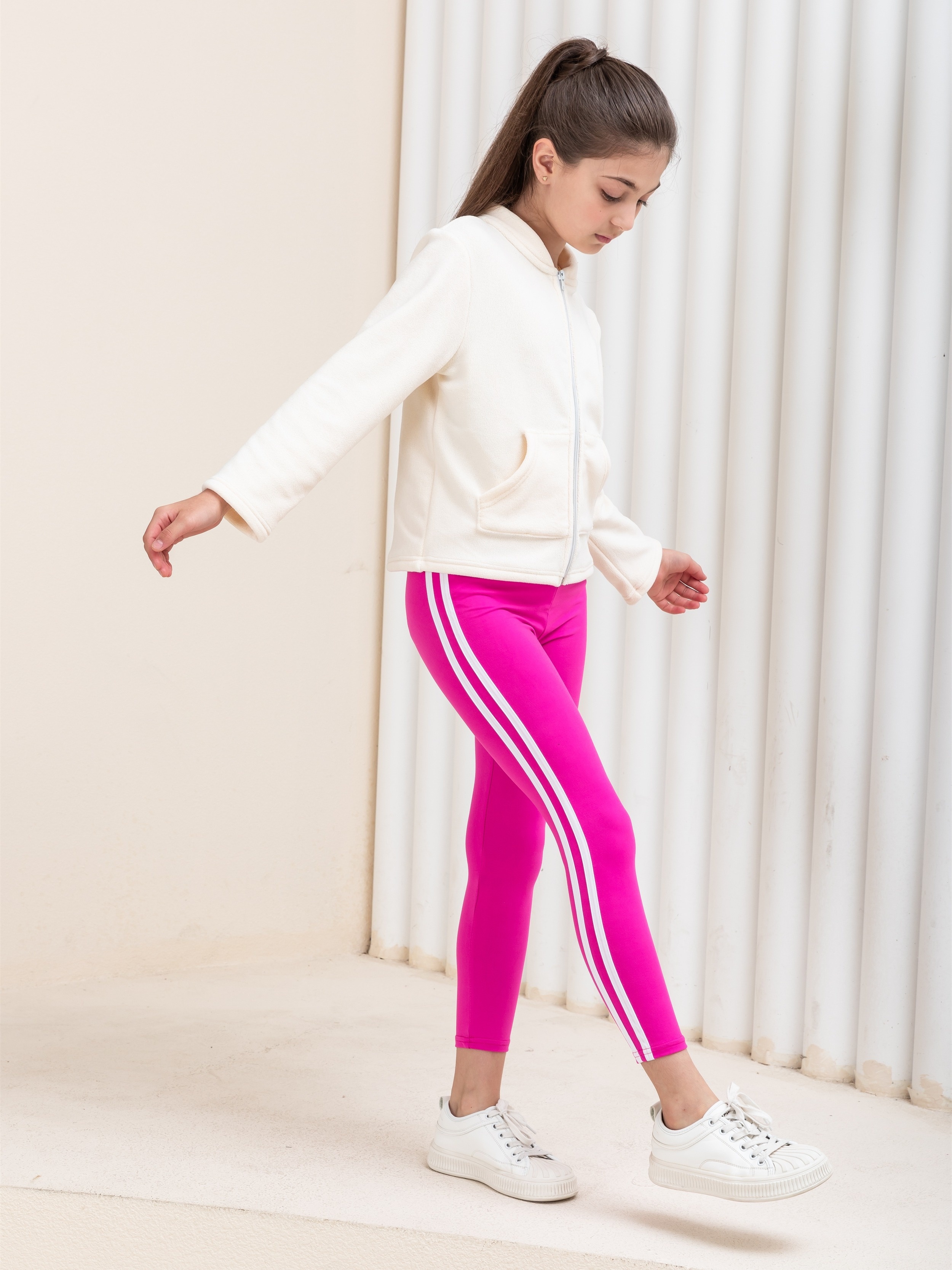 YoYoiei Women's Striped Ankle Length Yoga Pants Tummy Control  Workout Leggings : Clothing, Shoes & Jewelry