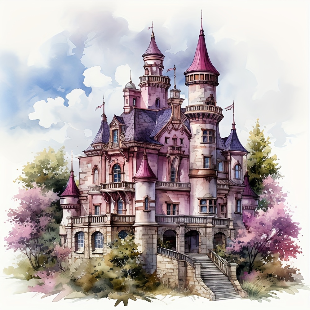 Disney 5d Diamond Painting  Watercolor disney, Disney princess