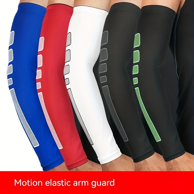 1 PCS Sports Arm Compression Sleeve Basketball Cycling Arm Warmer Summer  Running UV Protection Volleyball Sunscreen Bands Unisex