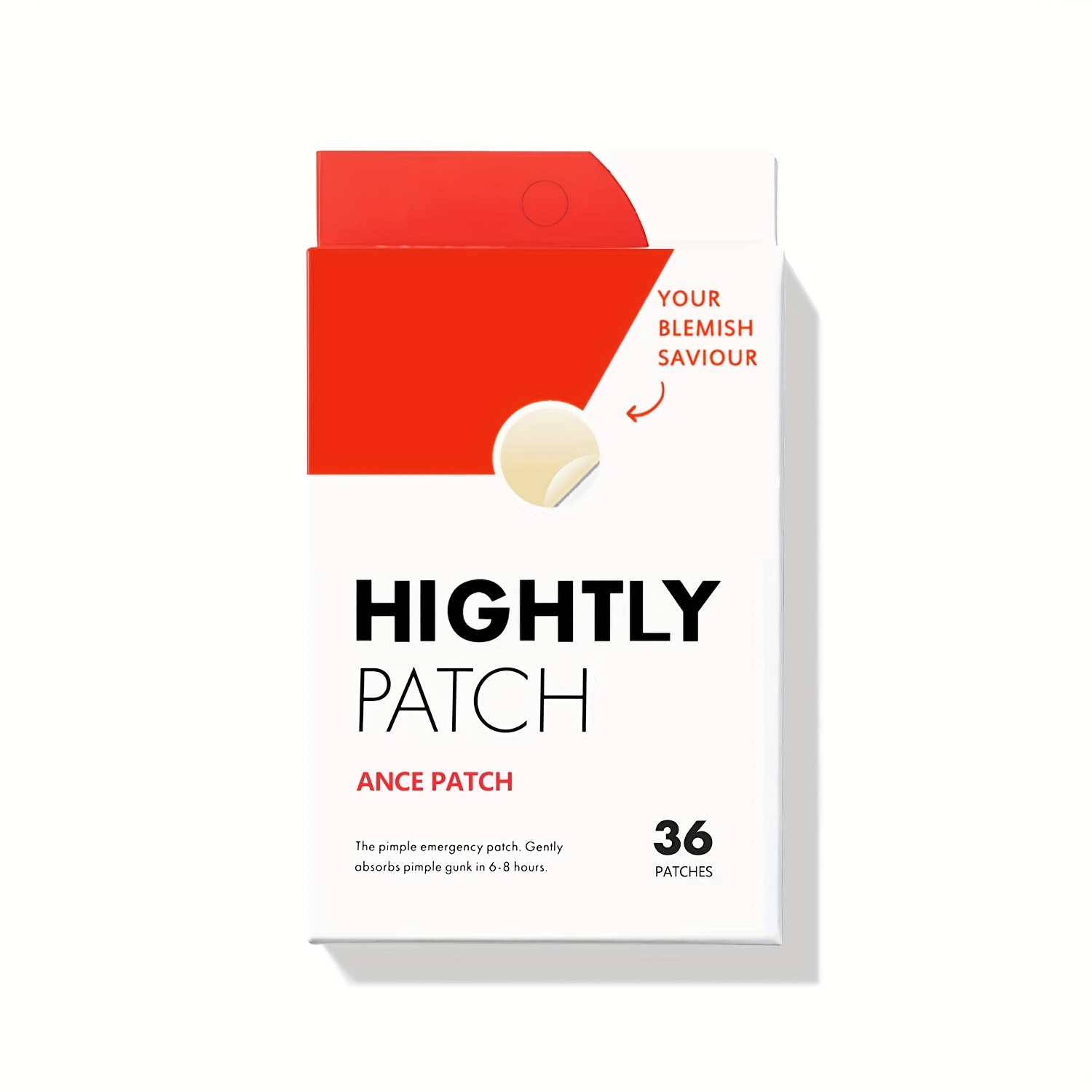 

36pcs Acne Patches, Hydrocolloid Acne Pimple Patch For Covering Zits And Blemishes, Spot Stickers For Face Skin Mild And Non-irritating Invisible Patch