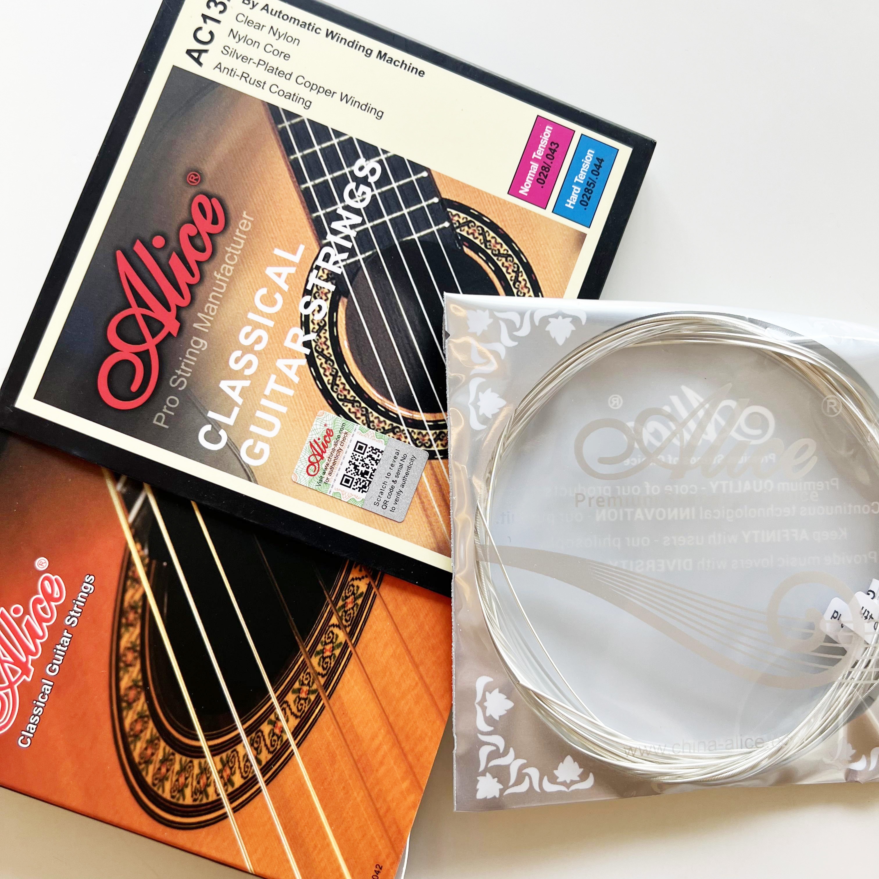 Alice Ac132 n Normal Tension Classical Guitar Strings Clear - Temu Oman