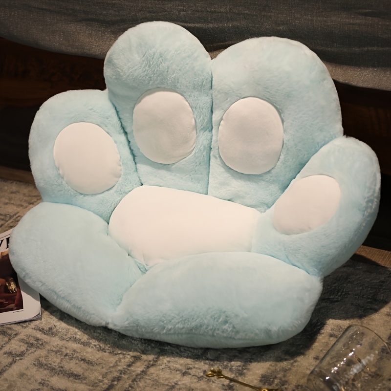 1点 レイジーソファ 猫の肉球型シートクッション 枕 室内・屋外装飾