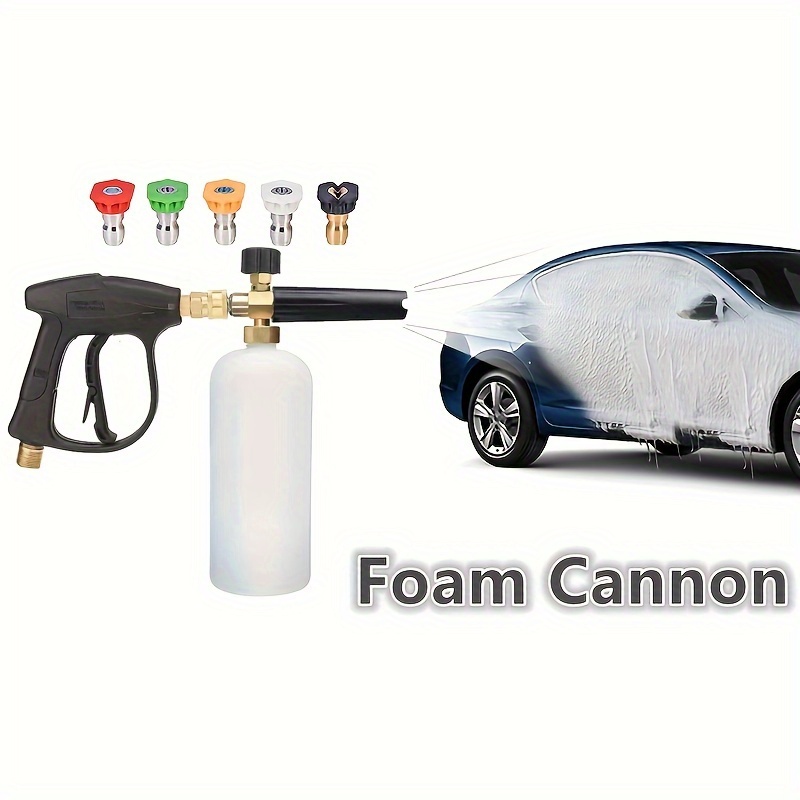 Snow Foam Cannon Pressure Washer Heavy Duty Car Wash Foam - Temu Japan