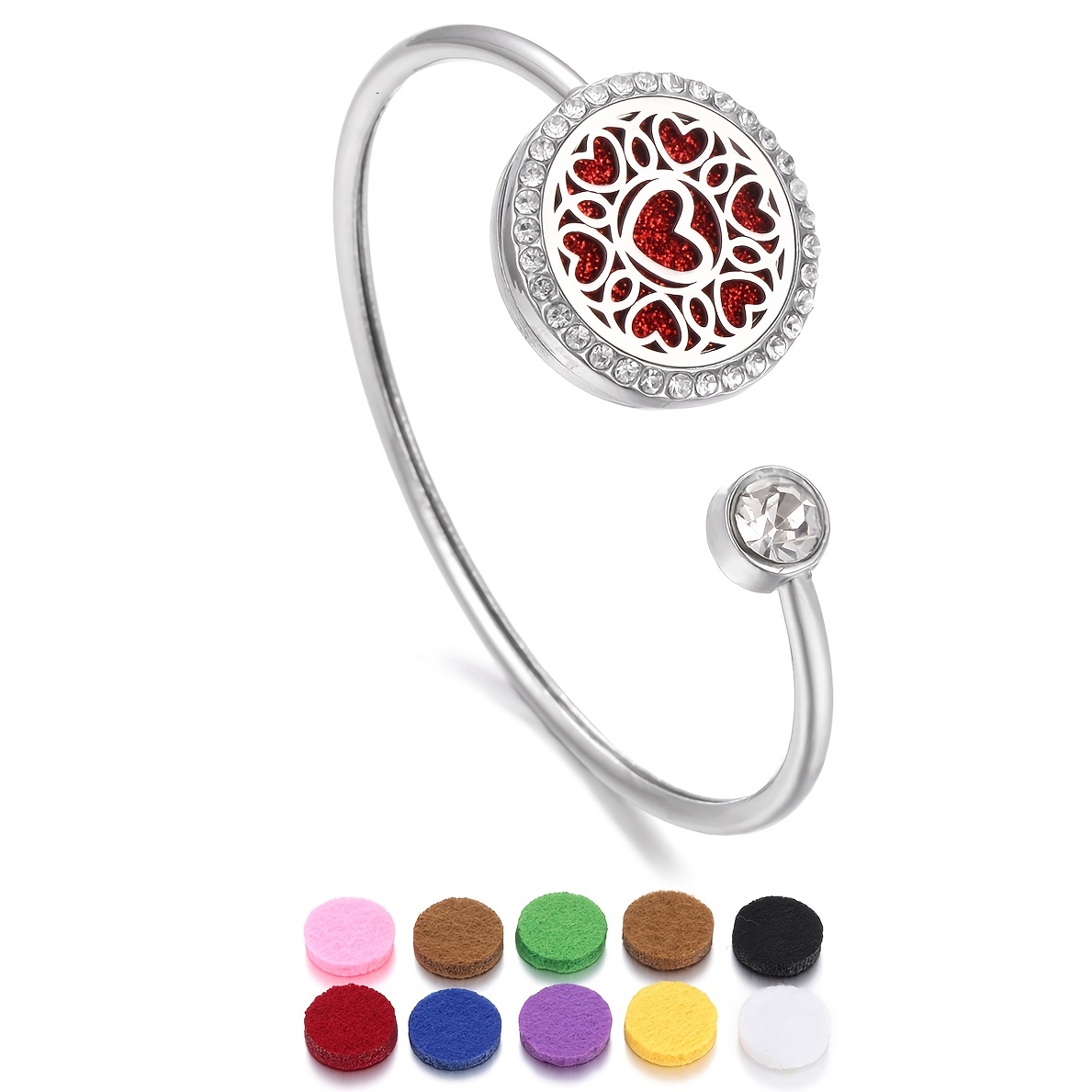 Stainless Steel Aromatherapy Diffuser Bracelet