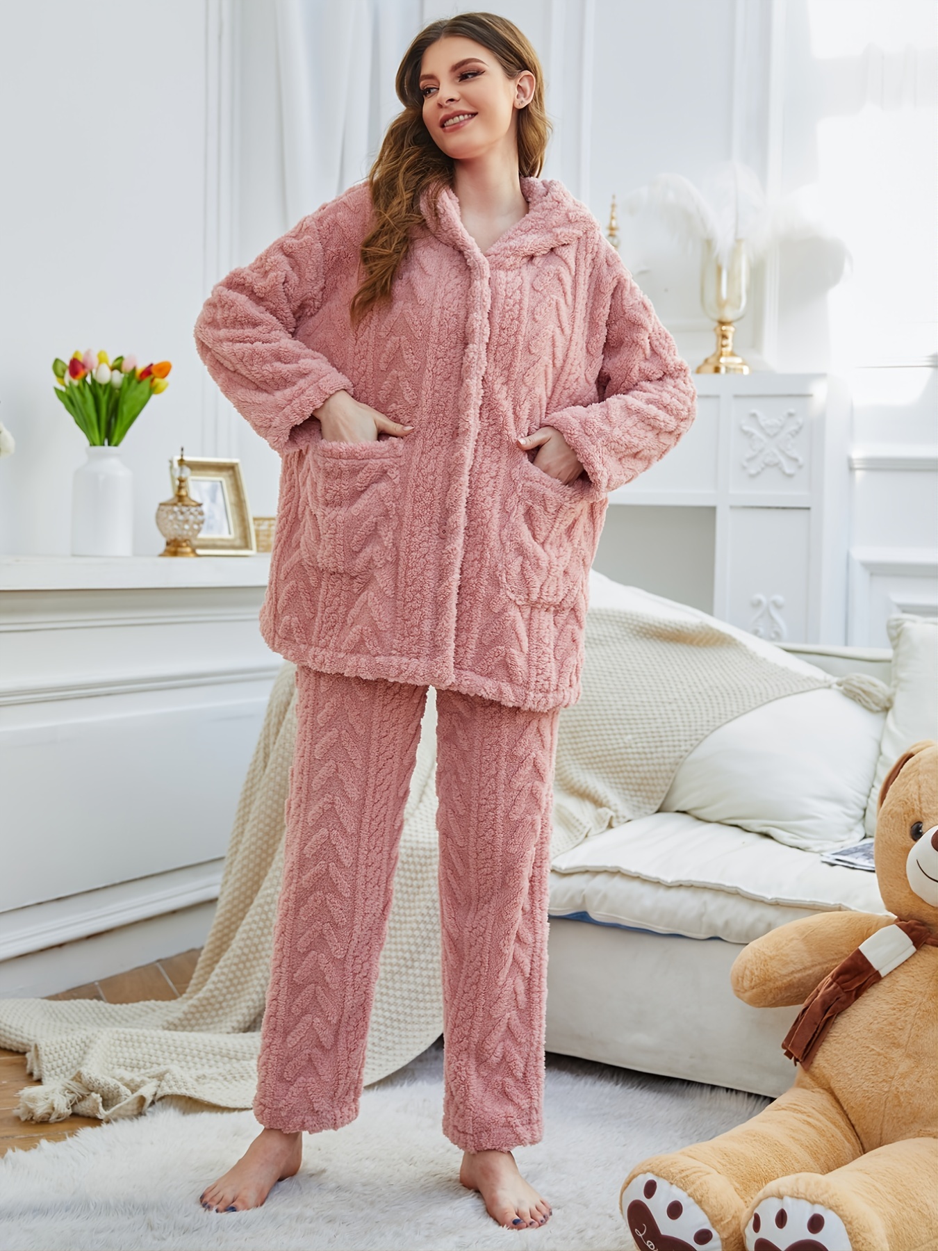 Plush Pajama Set 