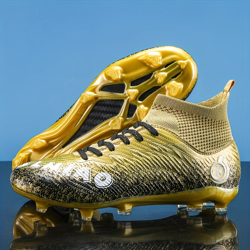 Mens gold 2024 football cleats