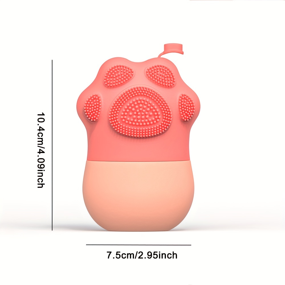 Silicone Ice Roller For Face With Face Cleaning Brush Puffiness Relief