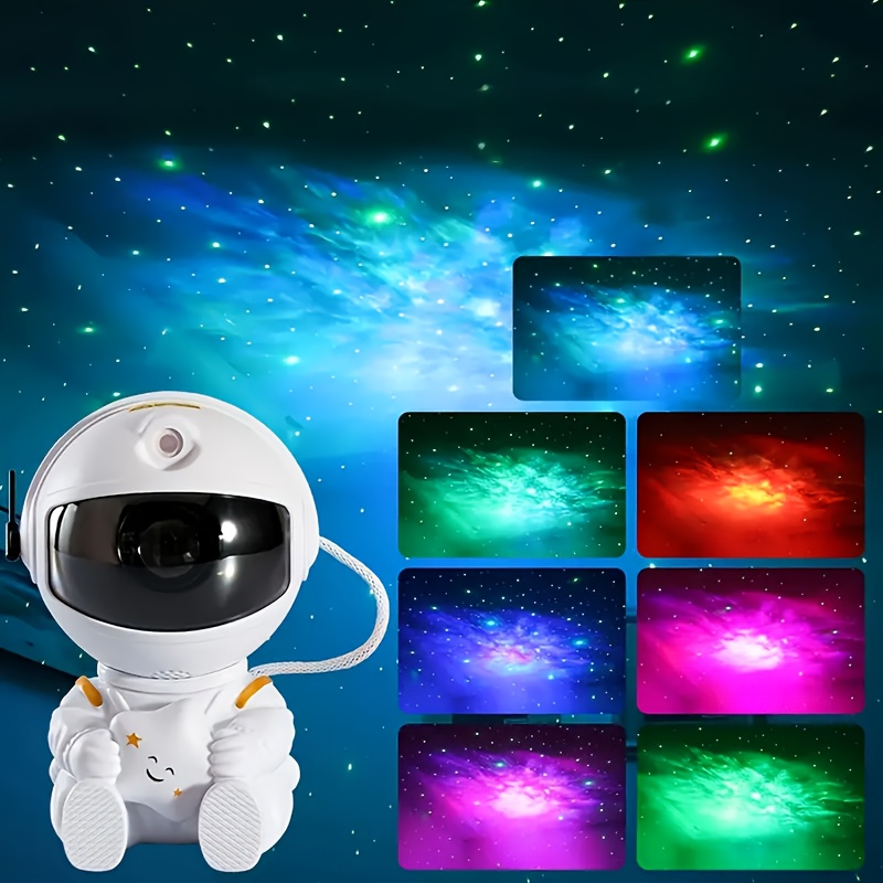 Galaxy astronauta proyector con altavoz Bluetooth de música, control remoto  y temporizador, nebulosa estrella del espacio proyector de luz para los  niños amigos de regalo, Bedroom Gaming Room Decor : : Electrónica