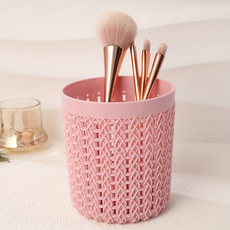 Peinture seau porte-crayon tasse organisateur d'outils porte-brosse à dents  tasse porte-pinceau de maquillage tasse 3D imprimé -  France