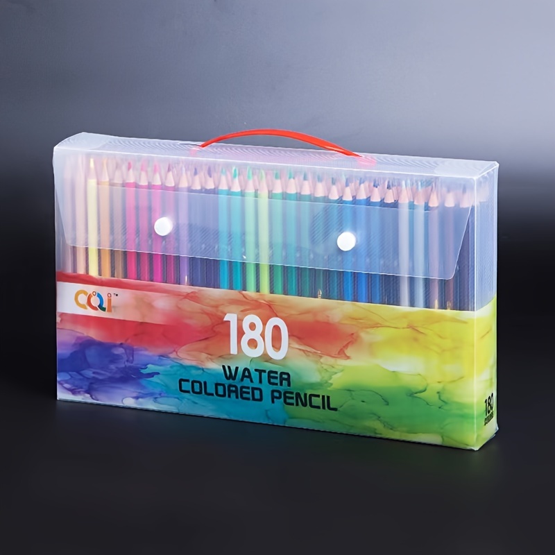 180-Color Artist Colored Pencils Set for Adult Coloring Books