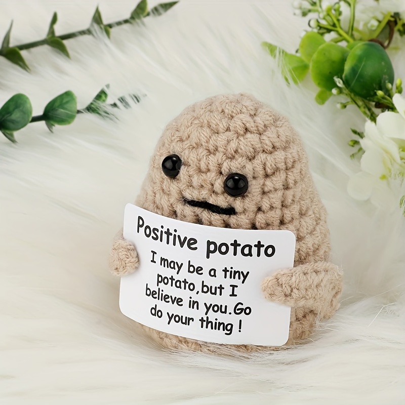 1pc Mini Funny Positive Potato Jouet De Pomme De Terre - Temu France