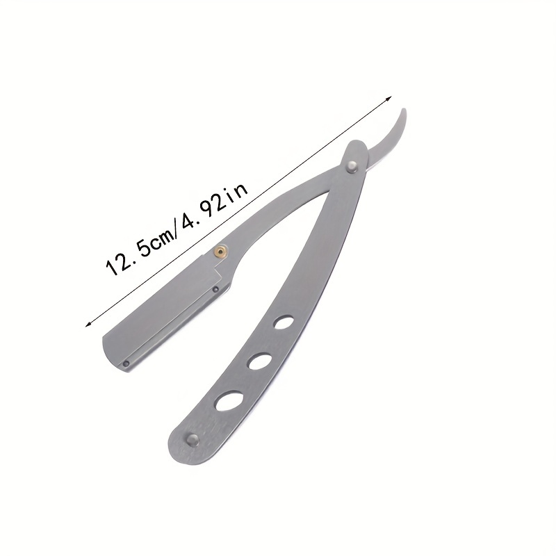 Foldable Hair Blade Barber Straight Razor For Shaving Men