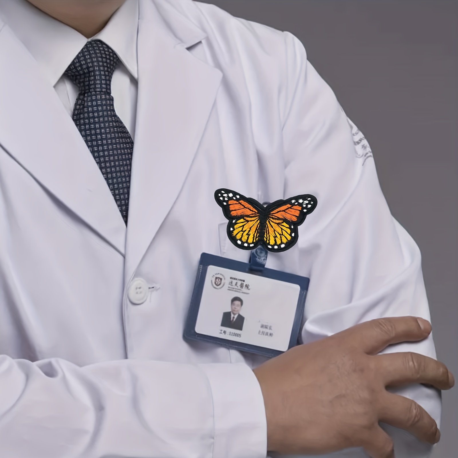 Butterfly Badge Reels Retractable Nurse Badge Holder Cute Id - Temu