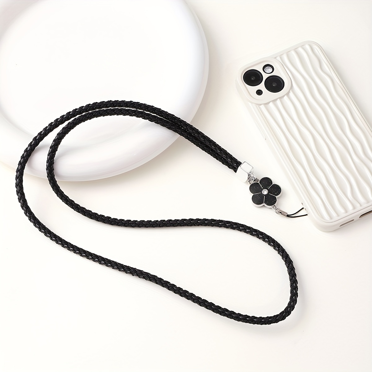 Mobile Phone Strap Vintage Lanyard Fabric Weaving Strap Wrist Rope Hanging  Neck Rope For Mobile Phone Case - Temu