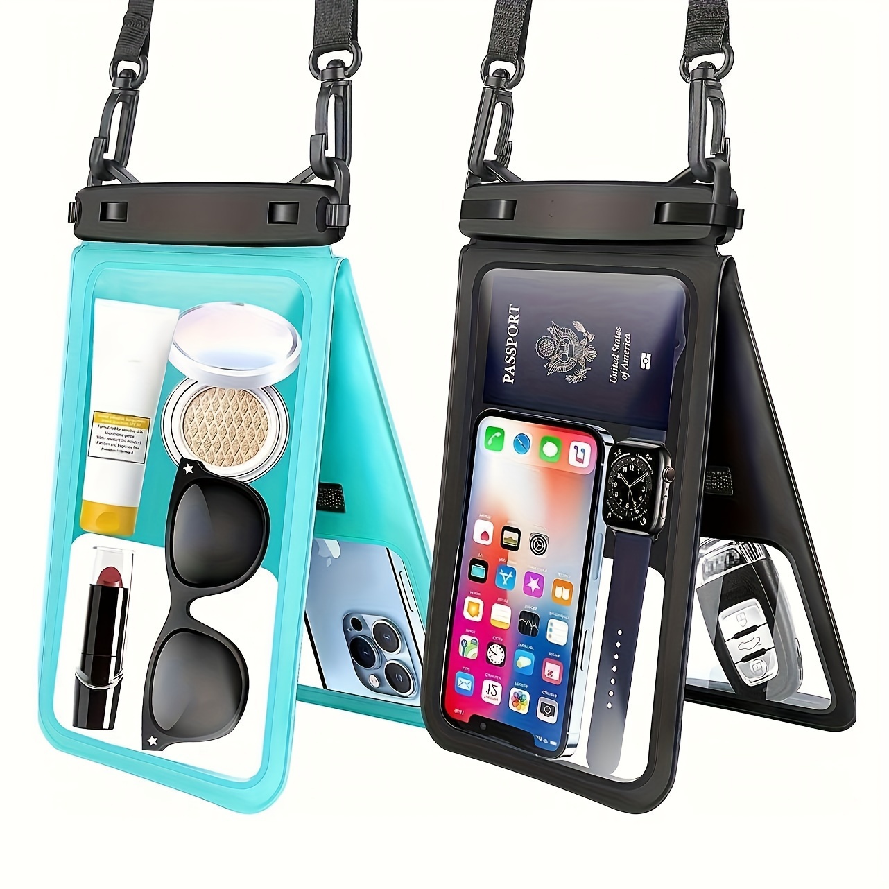 double phone pouch