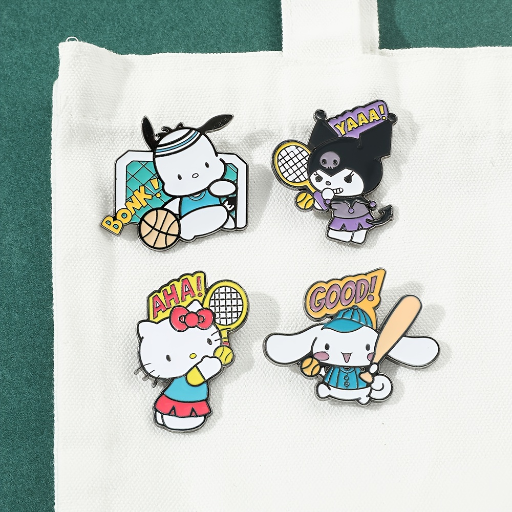  6 Pcs Anime Kitty Pins Anime Enamel Pins for Clothing Backpack  Decoration Gift : Clothing, Shoes & Jewelry
