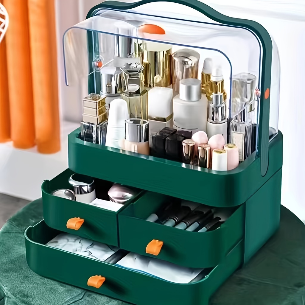 Makeup Beauty Case Professional Cosmetic Organizer Box - Temu