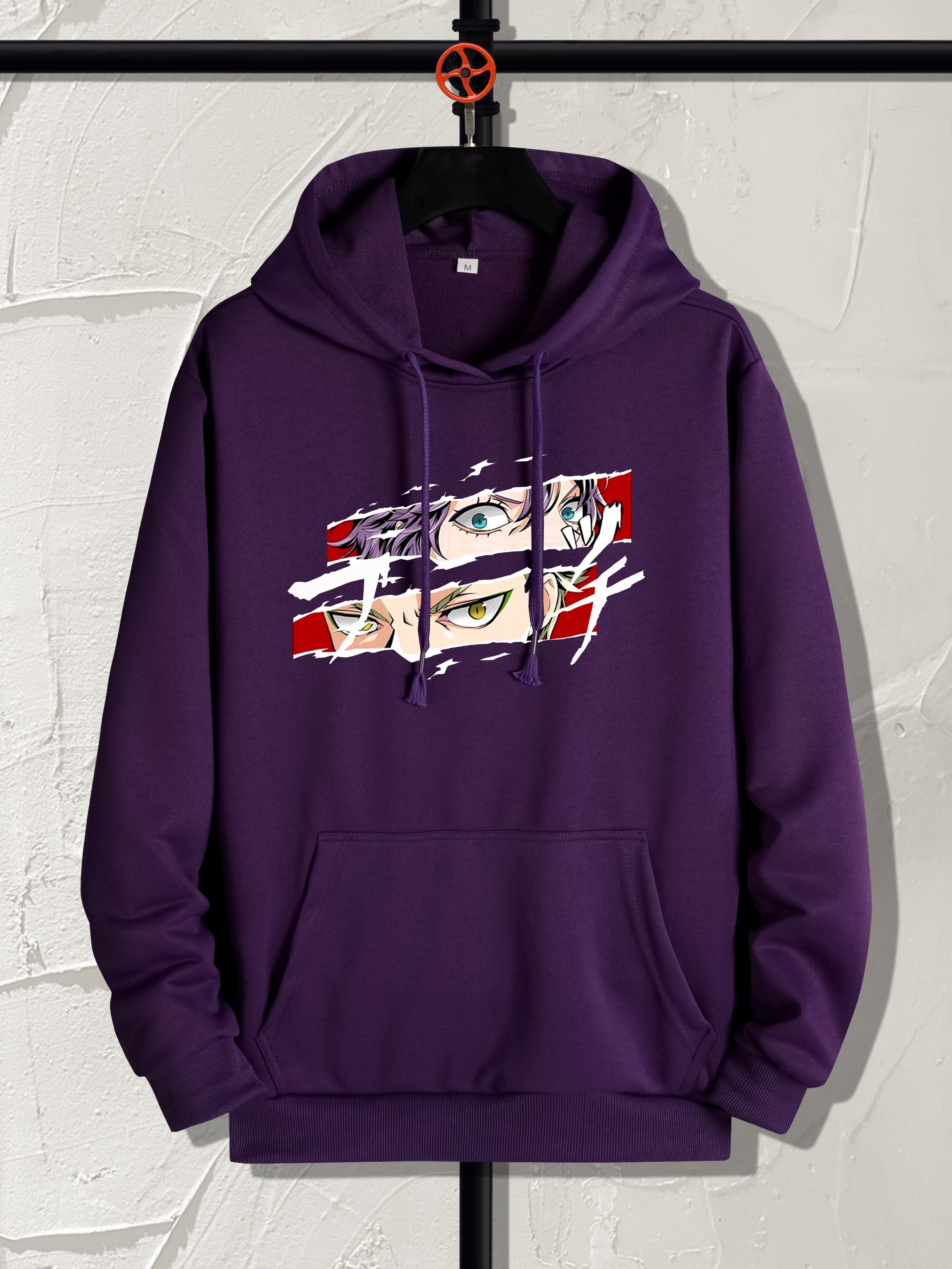 Hot Anime Hoodie Black Clover Hoodies Men Kawaii Streetwear Cartoon Graphic  Fashion Unisex Sweatshirts Male _ - AliExpress Mobile