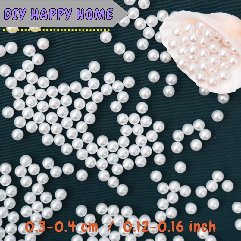 Nail Pearls For Nail Art Decoration,round Pearls For Crafts