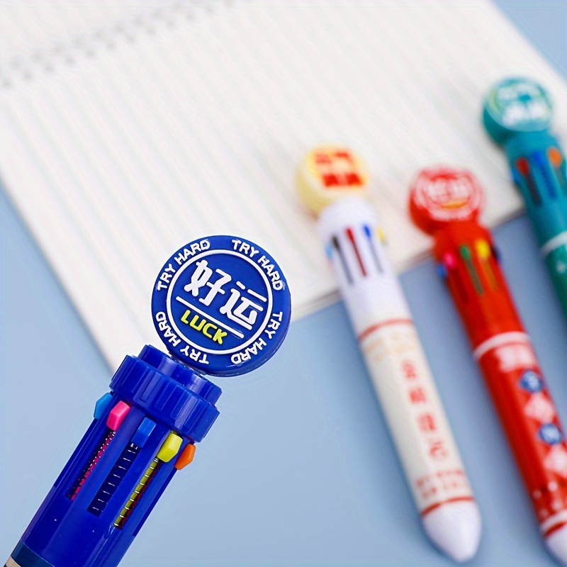 1Pc penna a sfera creativa multicolore per ufficio scuola per