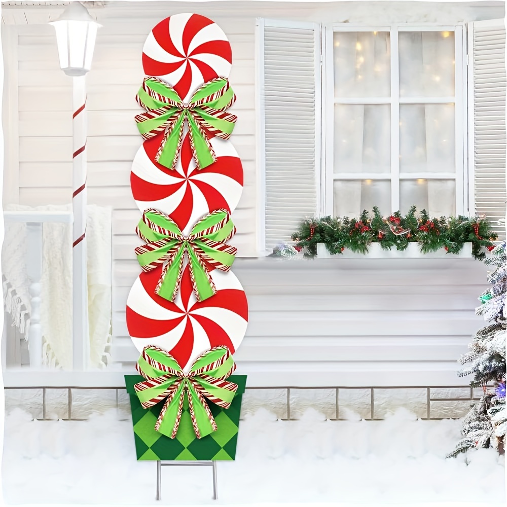 Peppermint Outdoor Christmas Decorations: A Festive Guide