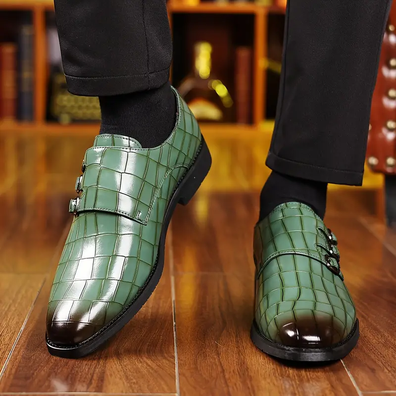 green dress shoes men