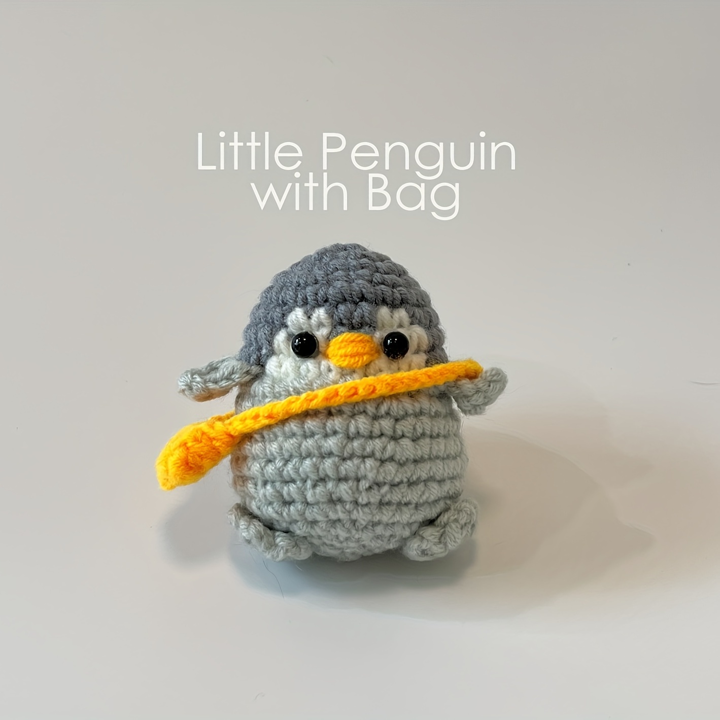 Kit de ganchillo para principiantes, juego de 2 pingüinos de ganchillo para  niños, incluye paquete completo de material, con instrucciones paso a paso