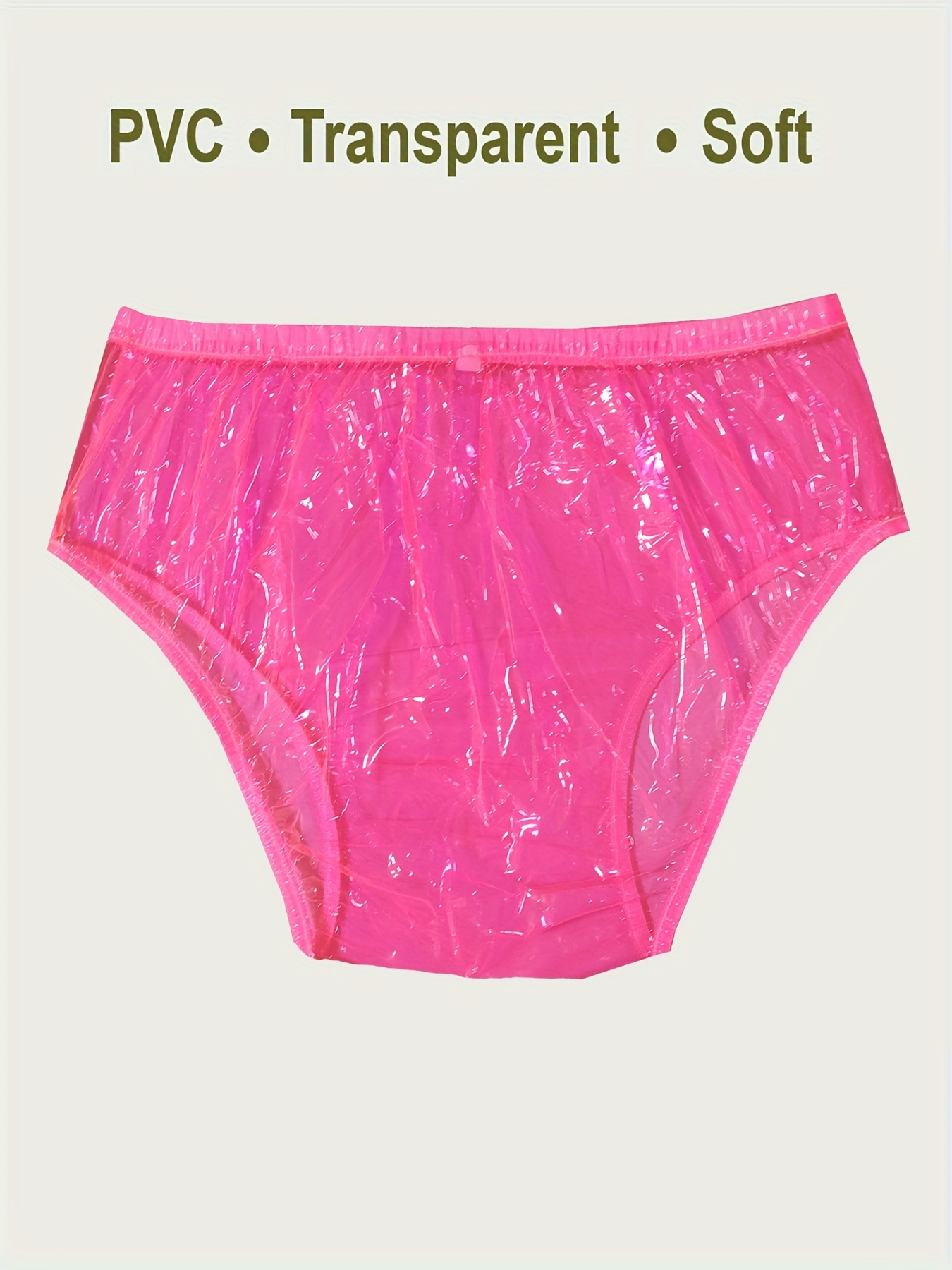 Unisex Underwear Pvc Transparent Panties Sexy Ultra thin - Temu Canada