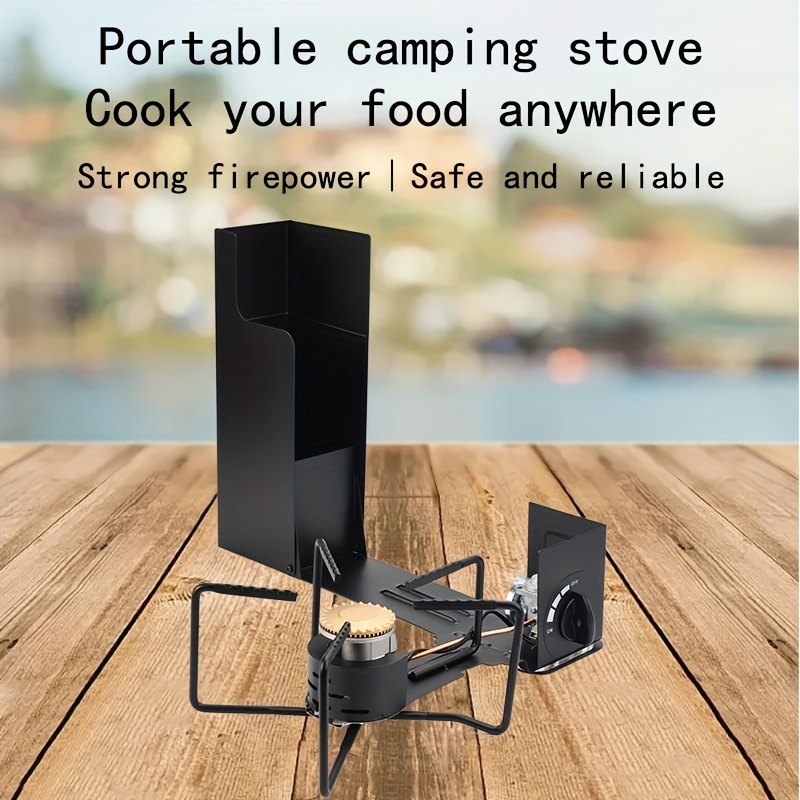 Mini Outdoor Portable Folding Small Square Stove Picnic Gas Pot Stove  Camping Cassette Stove