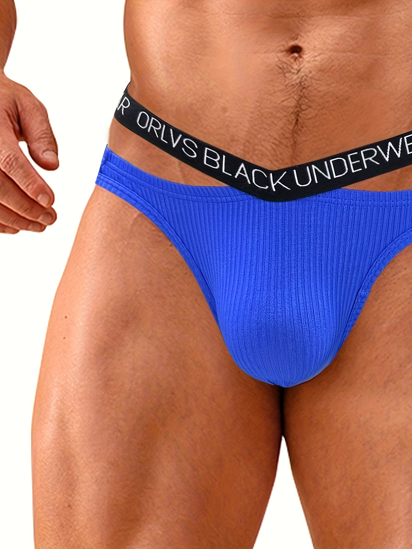 Men's Cotton Underwear Independent Belt Cross Panties Sexy - Temu