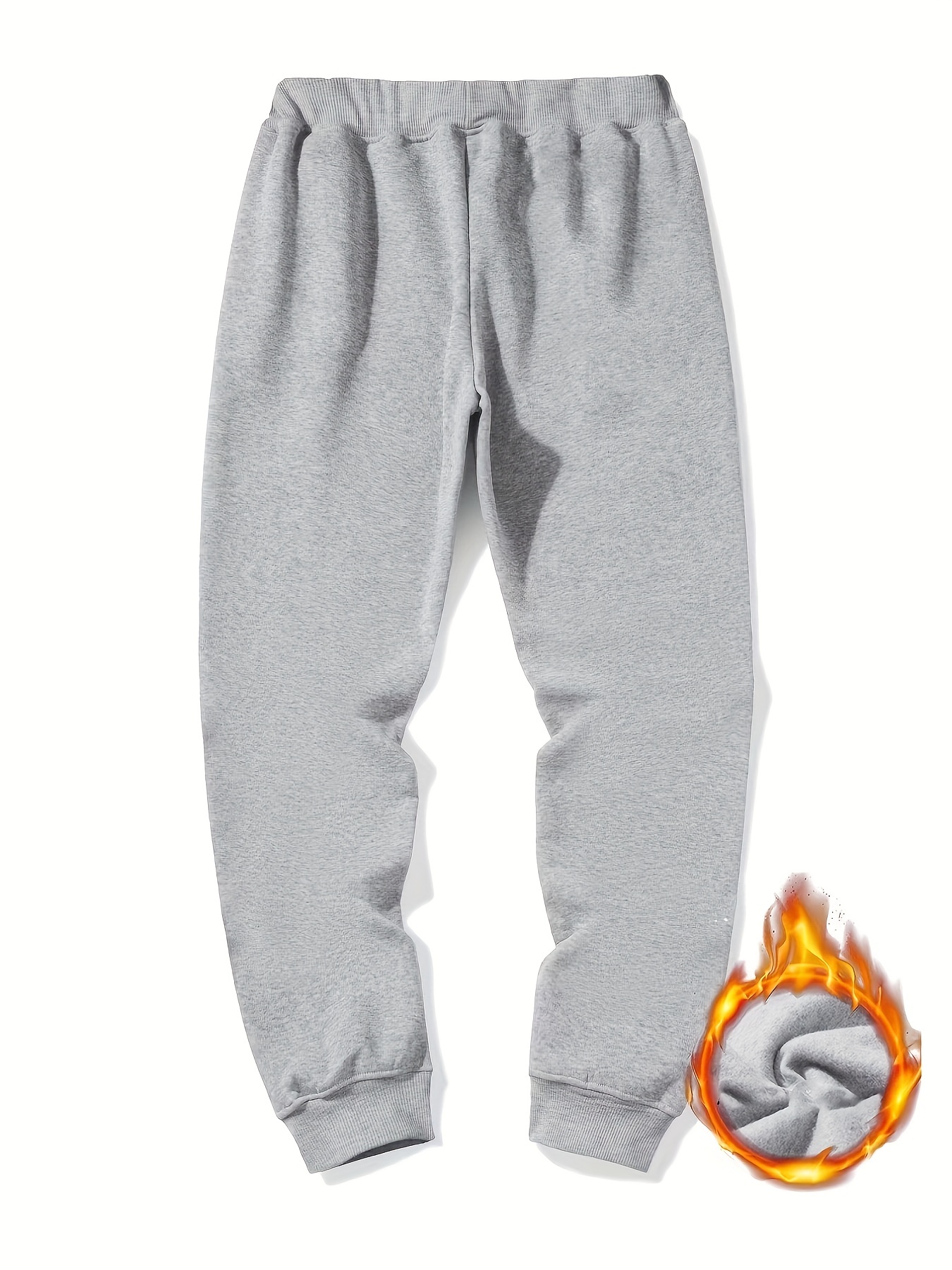 Lightning Pattern Drawstring Joggers Men s Sweatpants