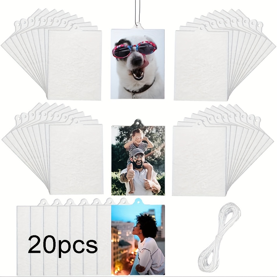 Sublimation Air Freshener Blank Sheets Car Scented Hanging - Temu