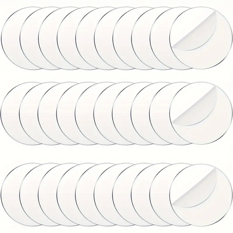 Clear Acrylic Sheet Acrylic Sheet Disc For Milestone Markers - Temu