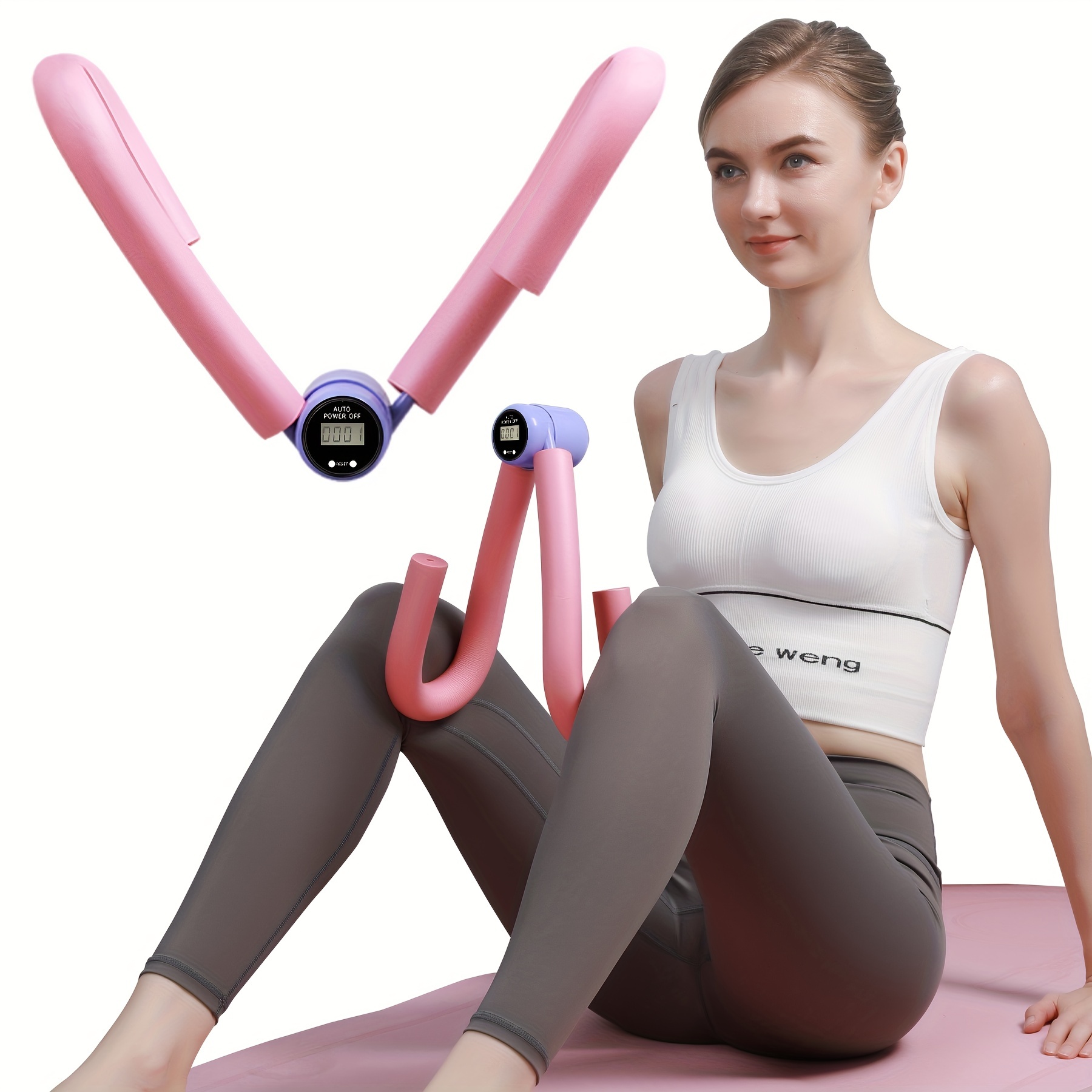 Thigh Exercise Equipment Men Yoga Leg Exerciser Leg Muscles Trainer  Adjustable Pelvic Floor Muscle Repair Gym Accessories - AliExpress