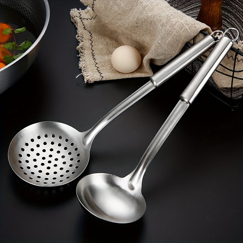 Soup Spoon Oil Separator Household Kitchen Tool Stainless - Temu