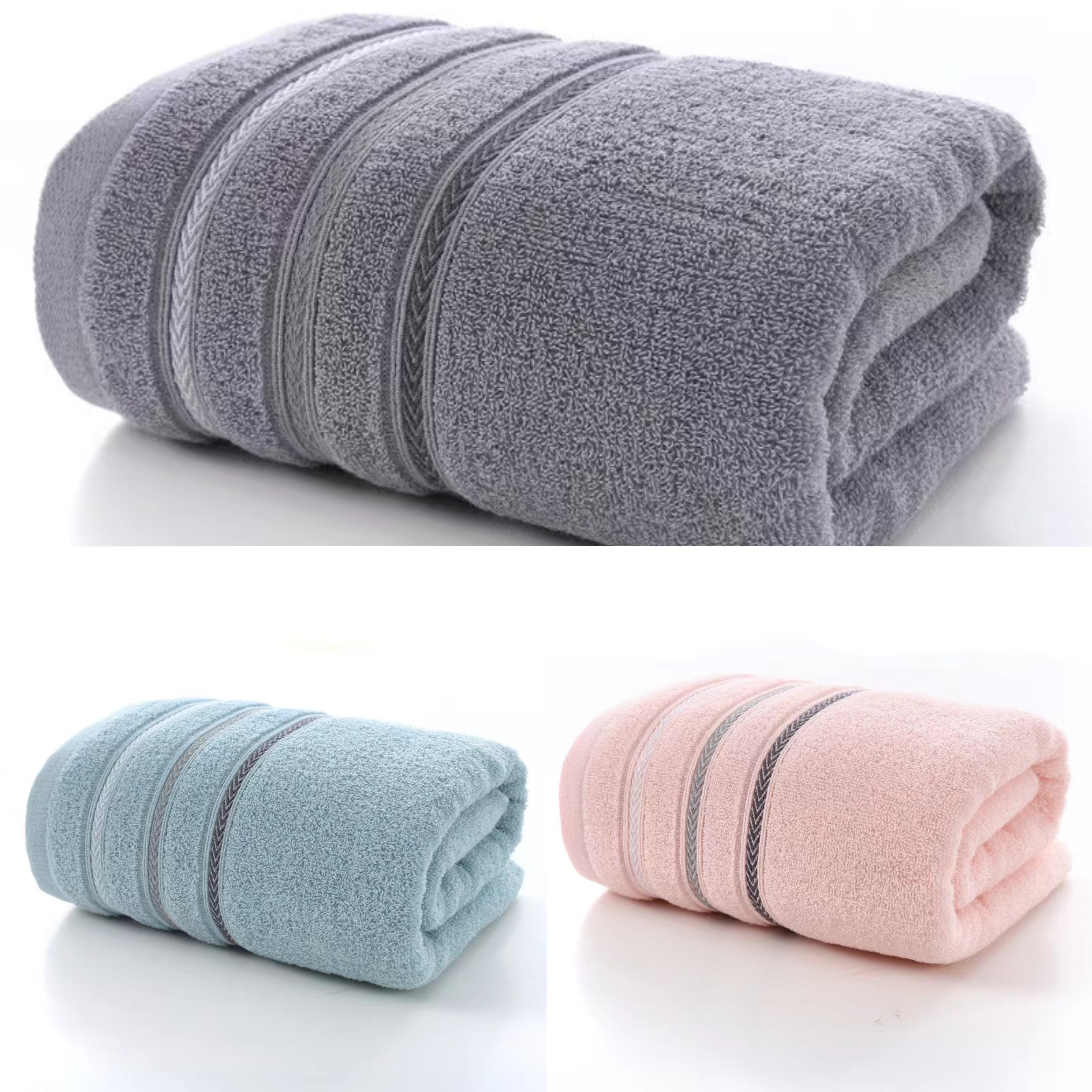 1pcs Cotton Bath Towel Adult Soft Absorbent Towels Bathroom Sets Large  Beach Towel Luxury Hotel Spa Towels For Home 31.5*63 inch - AliExpress