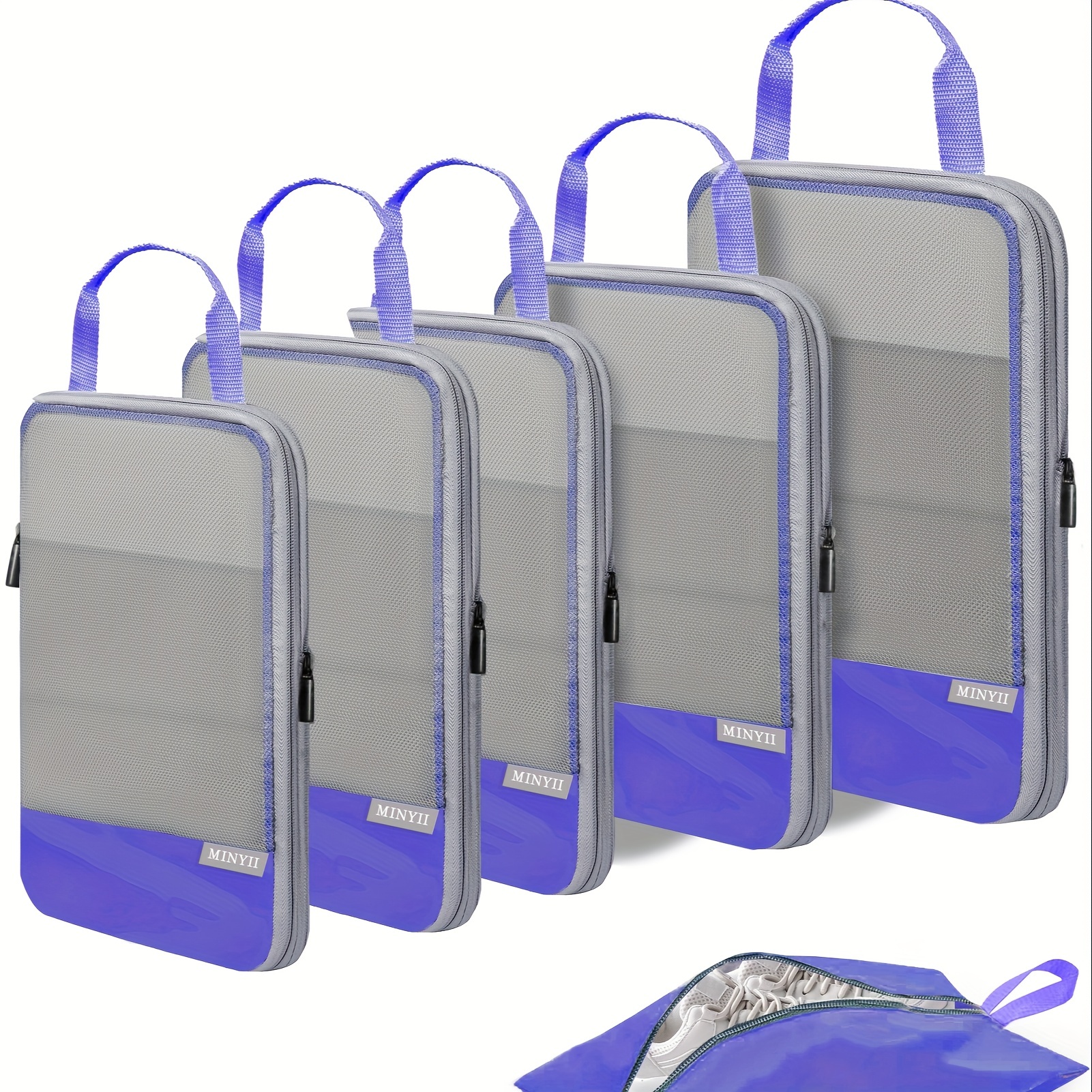 Travel Compression Bag Hand Compression Bag Portable Clothes - Temu