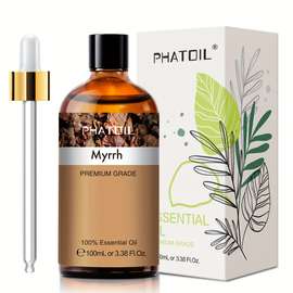 1 bottle of myrrh essential oil 100ml for aromatherapy diffusers humidifiers