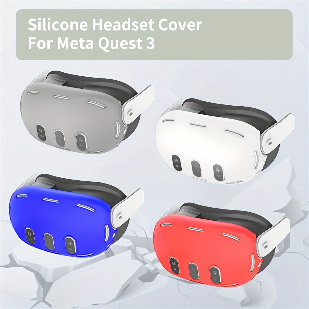 Protective Case Cover Silicone Protector for Meta Quest 3