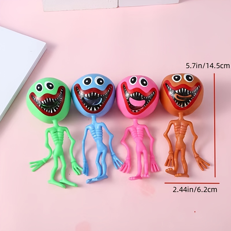 New 8CM stock decompression museum Rainbow friend pinches music, boring  time, toy creativity, fun, decompression … in 2023