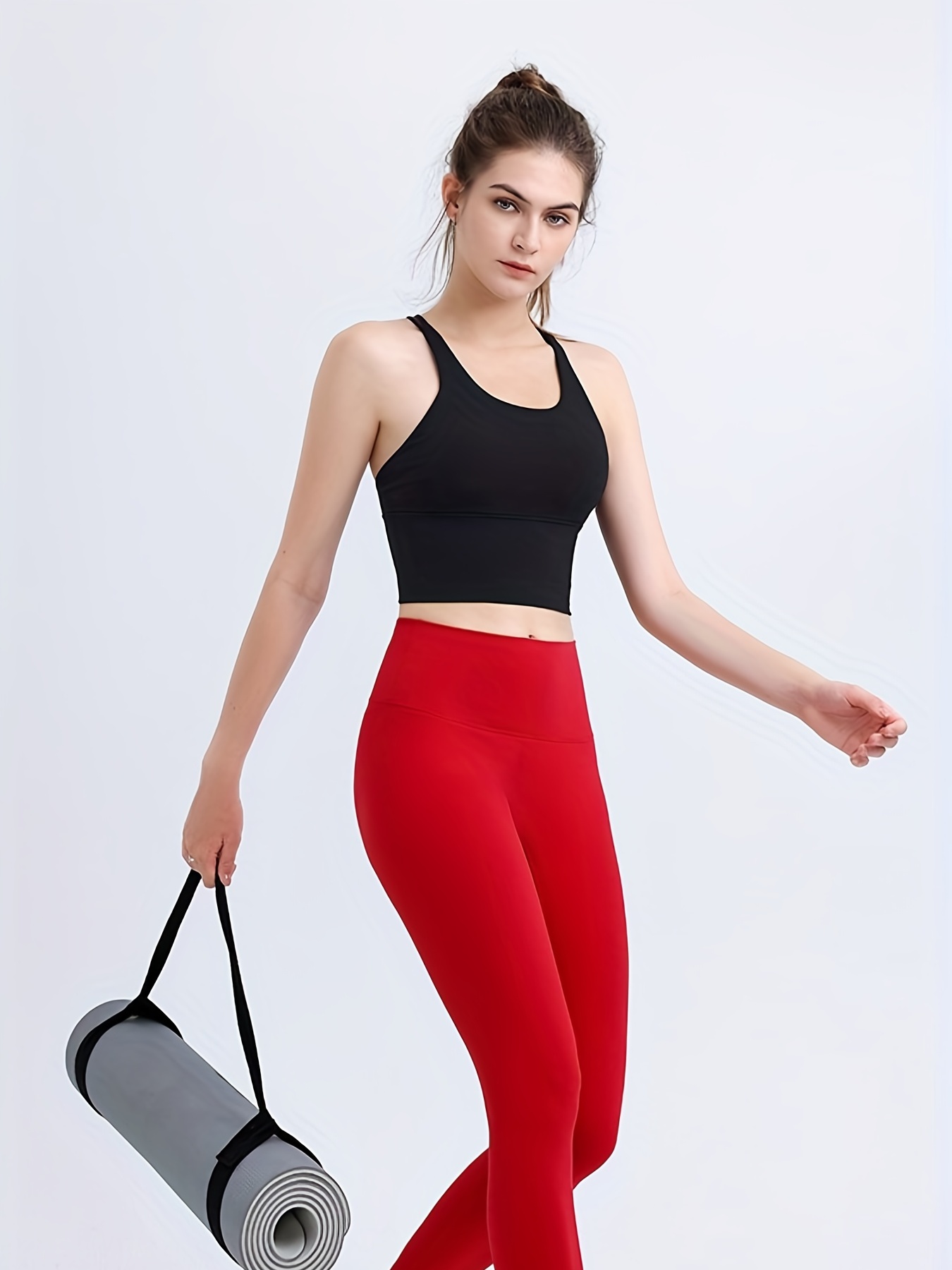 Zipper in Front Sports Bra, Criss Cross Back Yoga Bra with Adjustable Straps  High Impact Shockproof Brassiere (Color : Red, Size : 5X-Large) :  : Clothing, Shoes & Accessories