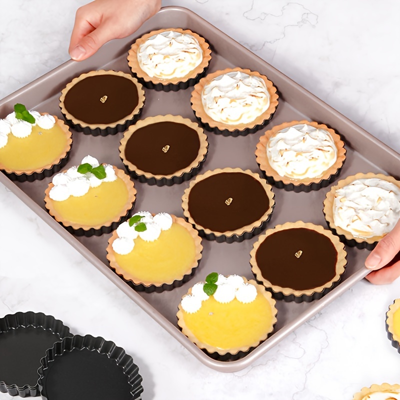 NEW Set of 2 Chef Select Nonstick MINI MUFFIN CUPCAKE TART pans for Baking