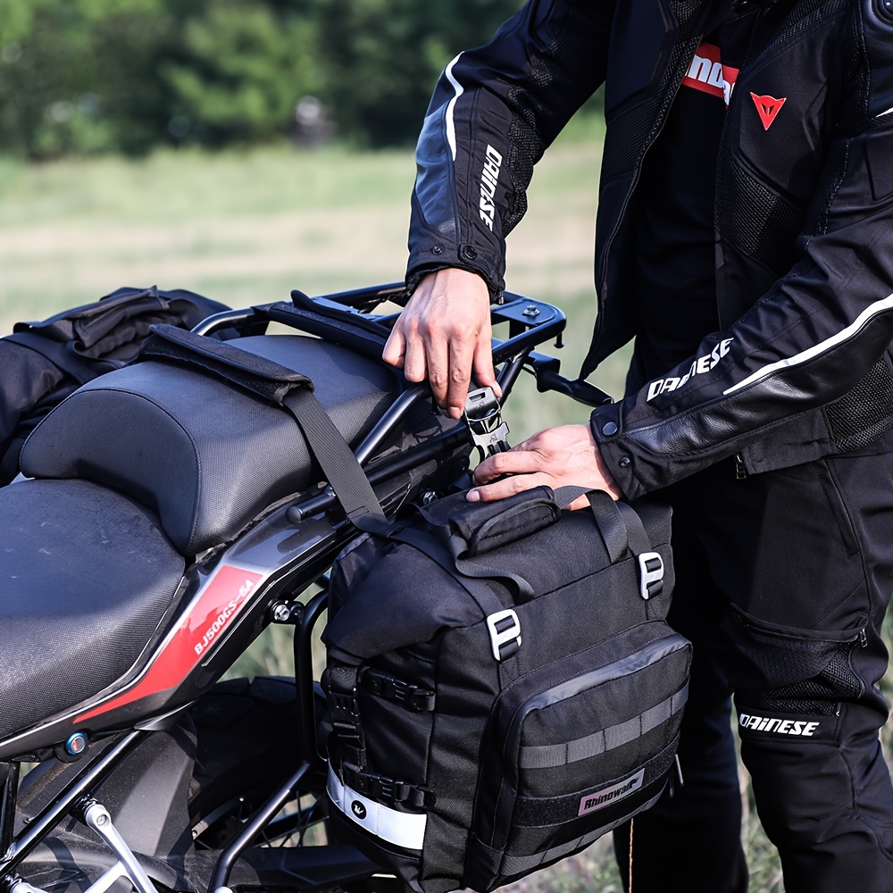 Dainese Motorcycle Handlebar Bag - Touring Waterproof With Tear Closure